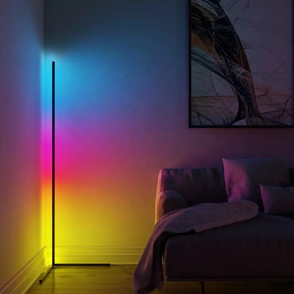 RGB Floor Corner Lamp | Infinite Colors & 300+ Lighting Effects