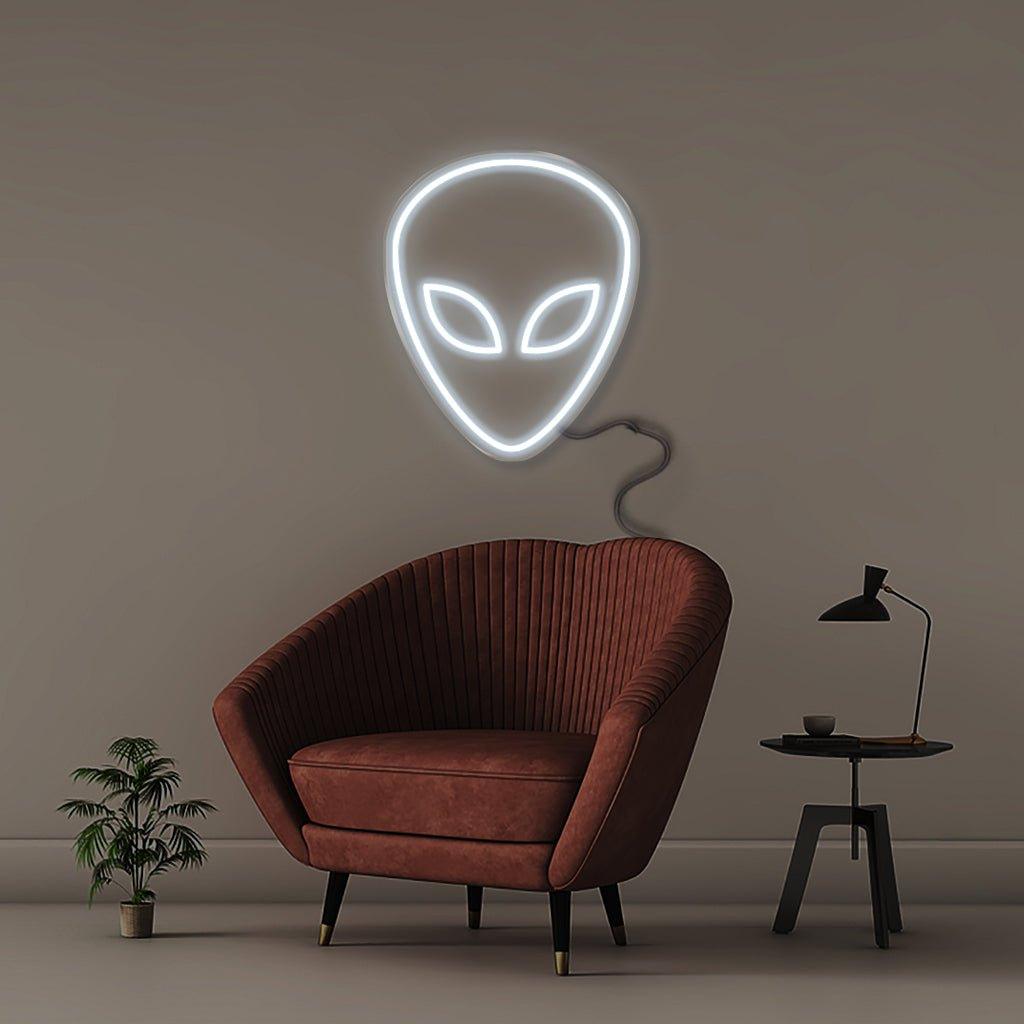 Alien - Neonific - LED Neon Signs - 50 CM - Blue