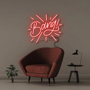 Bang - Neonific - LED Neon Signs - 18" (46cm) - Red