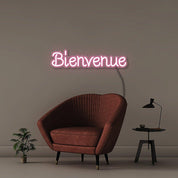 Bienvenue - Neonific - LED Neon Signs - Light Pink - Indoors