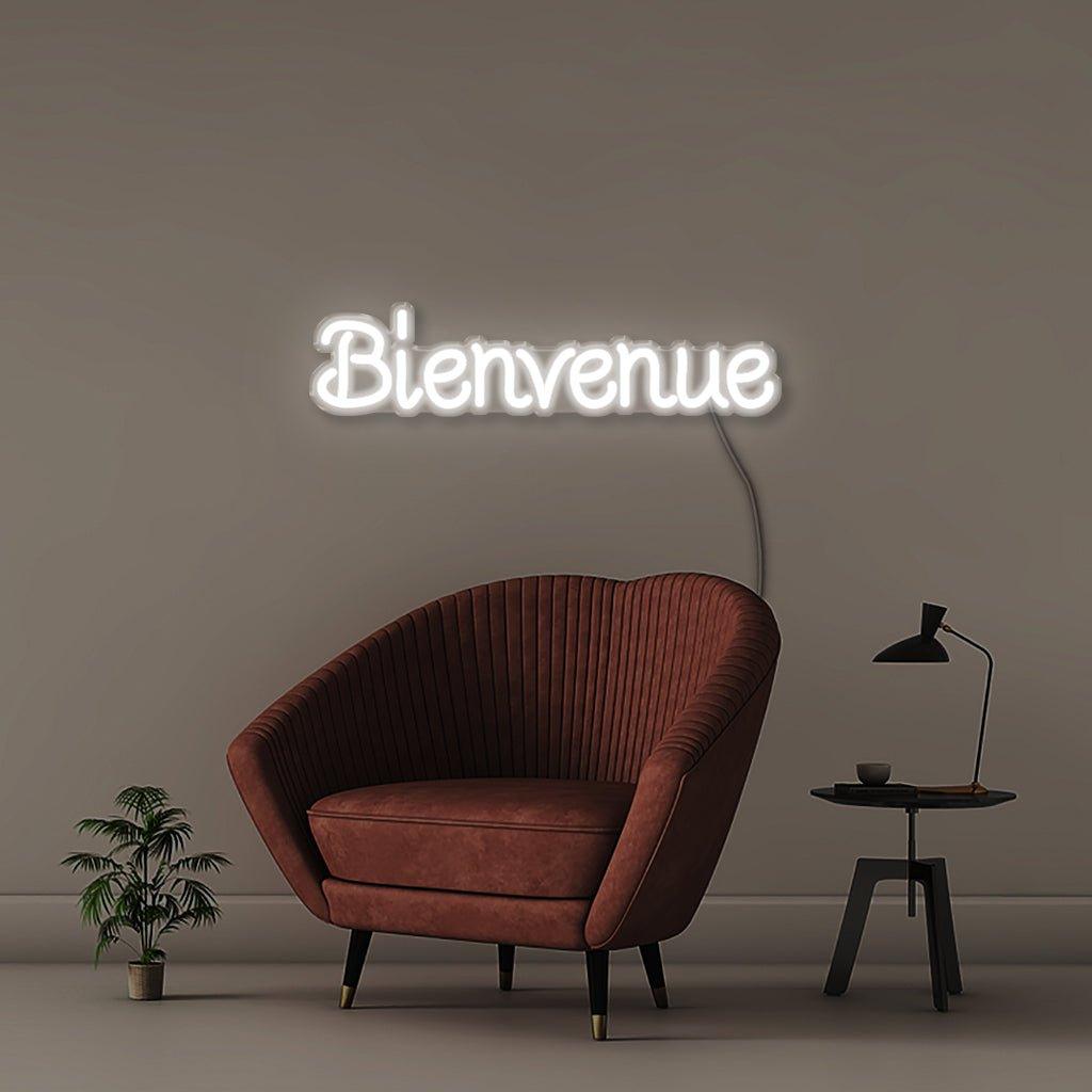 Bienvenue - Neonific - LED Neon Signs - White - Indoors