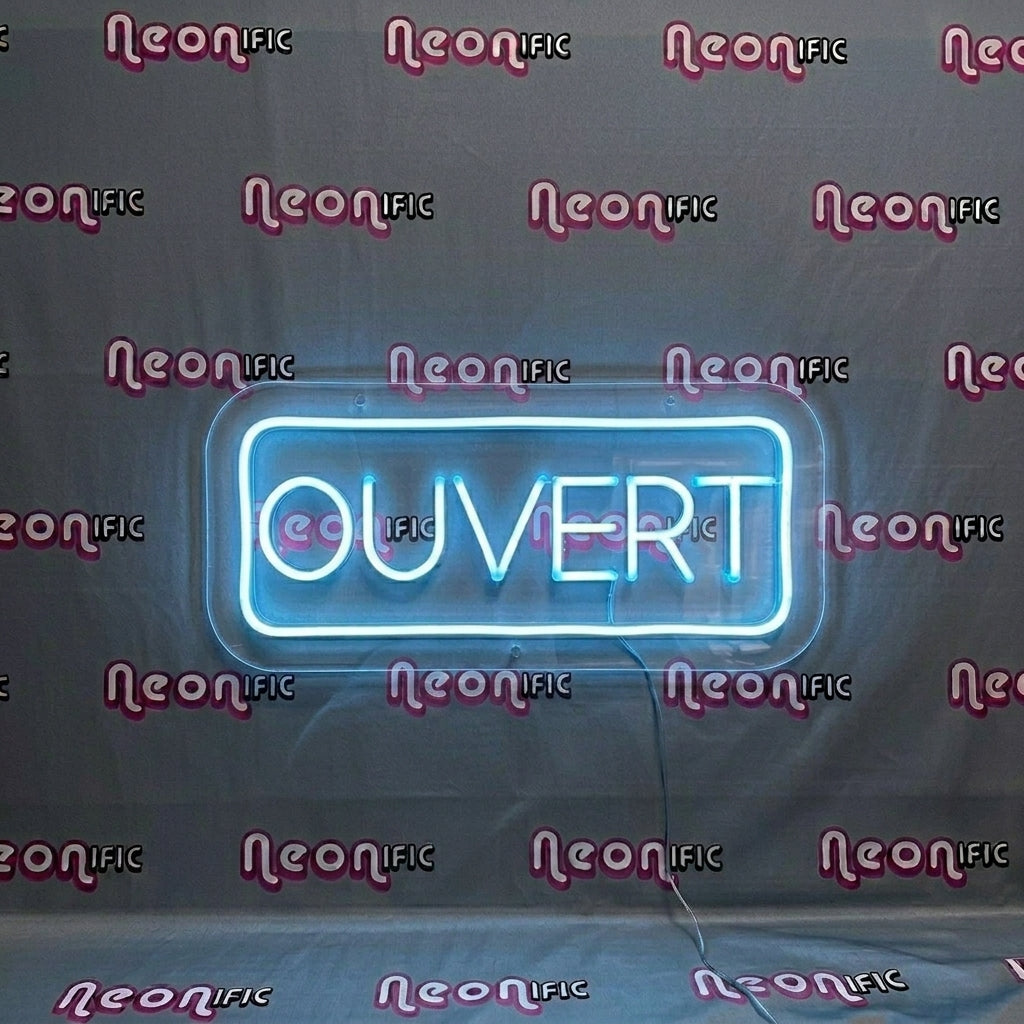 Enseigne Néon LED "OUVERT"