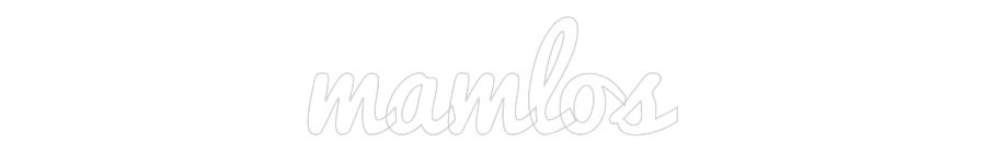 Custom LED Neon Sign: mamlos - Neonific