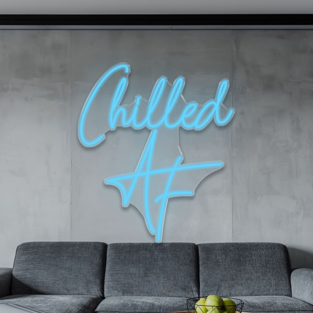 Chilled AF - Neonific - LED Neon Signs - 36" (91cm) -