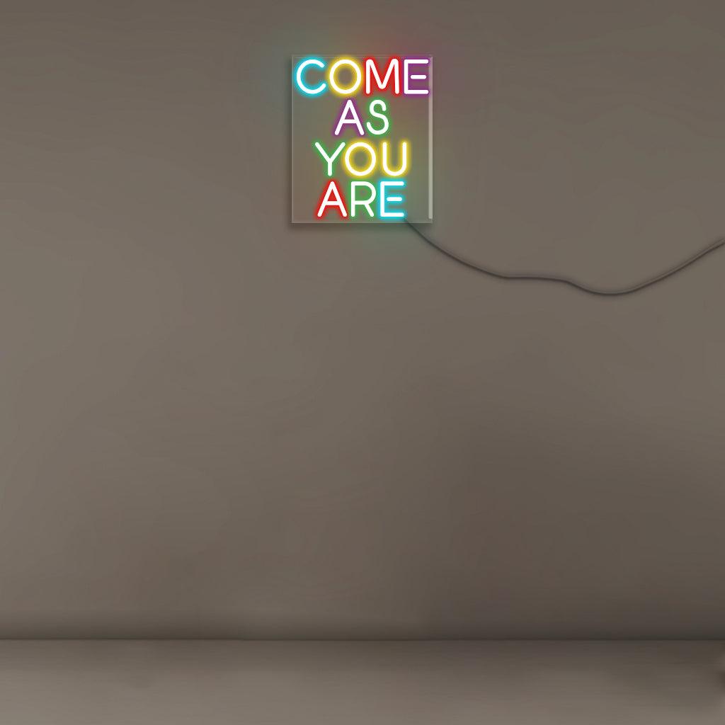 Come as you are