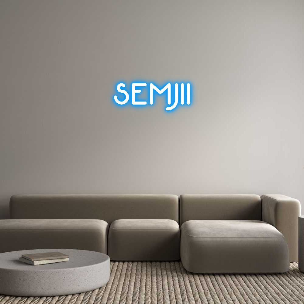 Custom LED Neon Sign: SEMJII - Neonific - LED Neon Signs - -