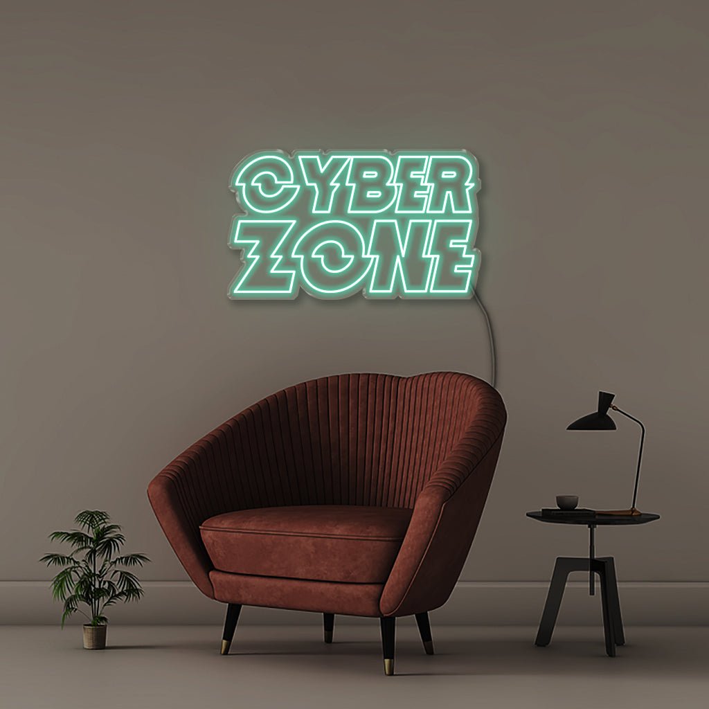 Cyberzone - Neonific - LED Neon Signs - 30" (76cm) - Sea Foam