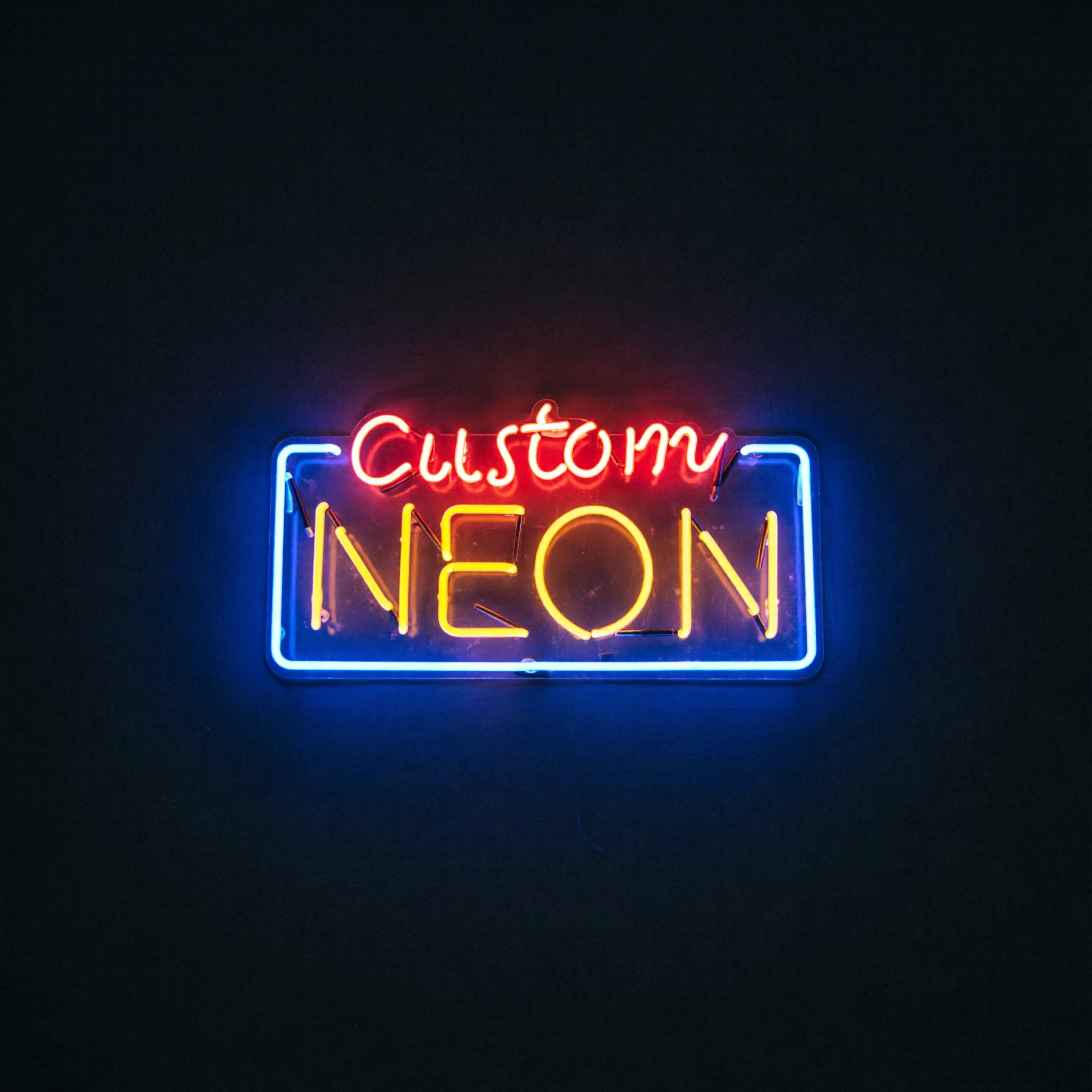 Custom Neon Sign (Glass Tube)