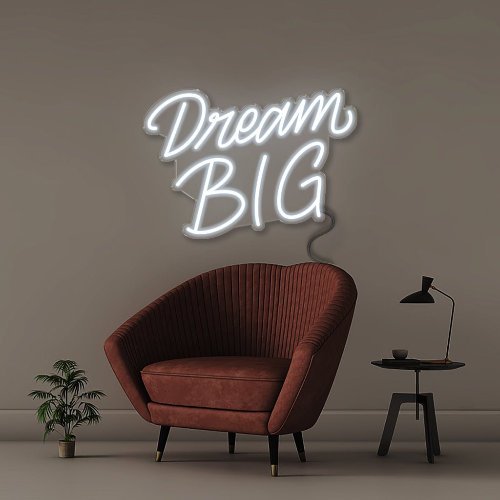 Dream Big - Neonific - LED Neon Signs - 24" (61cm) - Blue