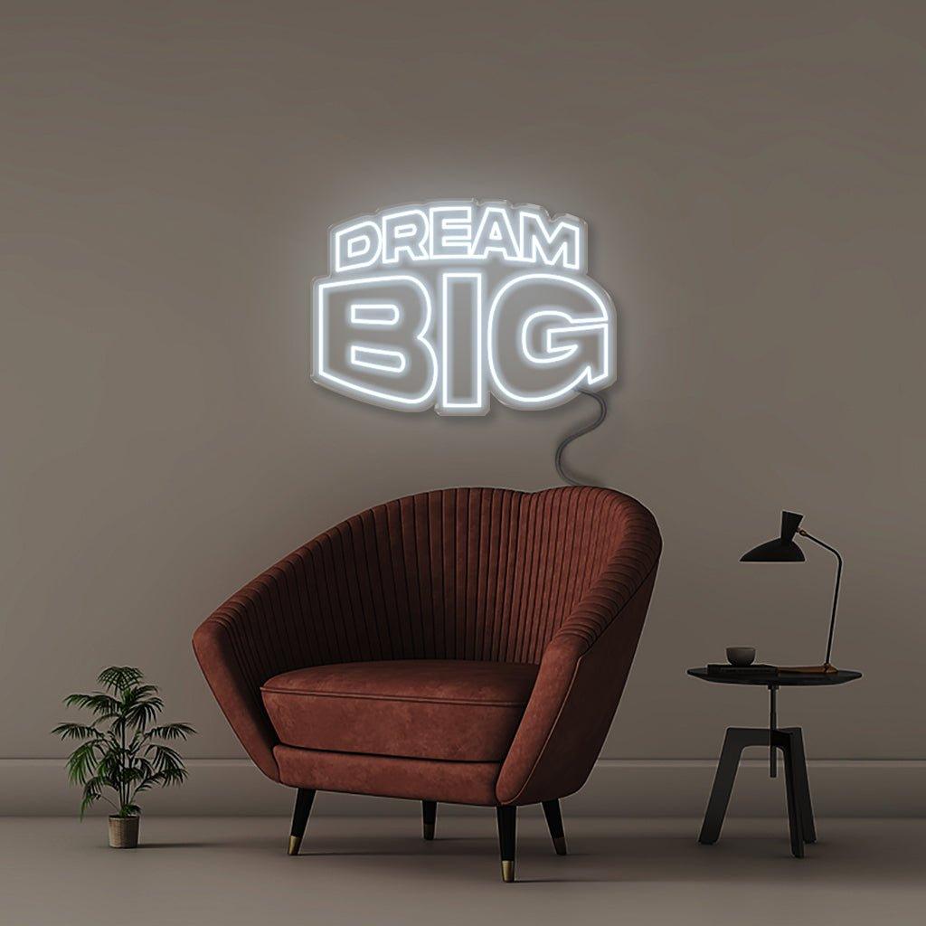 Dream BIG - Neonific - LED Neon Signs - 50 CM - Blue