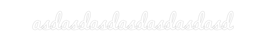 Custom LED Neon Sign: asdasdasdasda... - Neonific