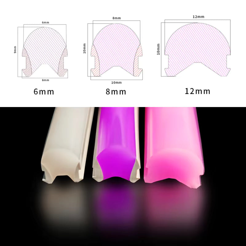 LED Neon Flex Strip for Custom LED Signs DIY Silicone