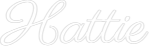 Custom LED Neon Sign: Hattie - Neonific