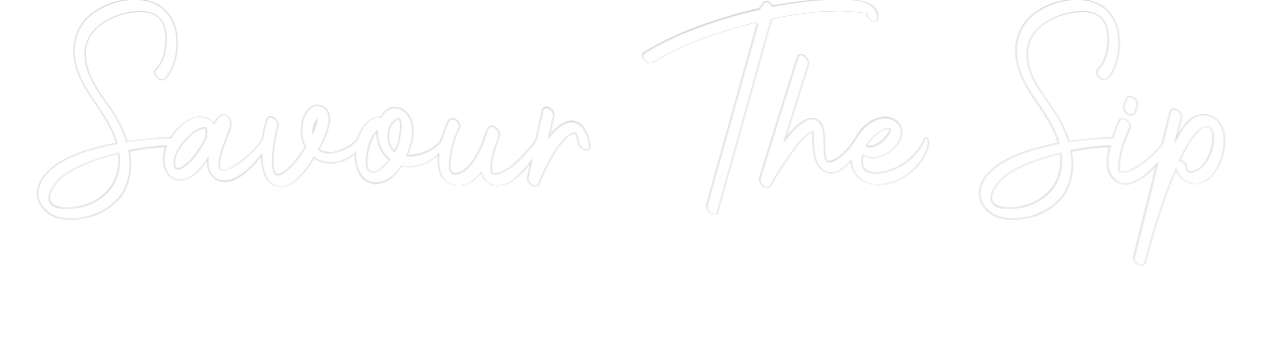 Custom LED Neon Sign: Savour The Sip