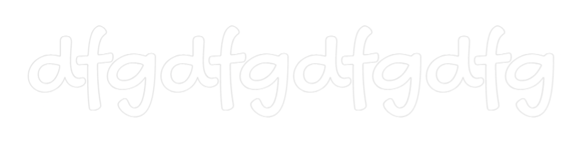 Custom LED Neon Sign: dfgdfgdfgdfg