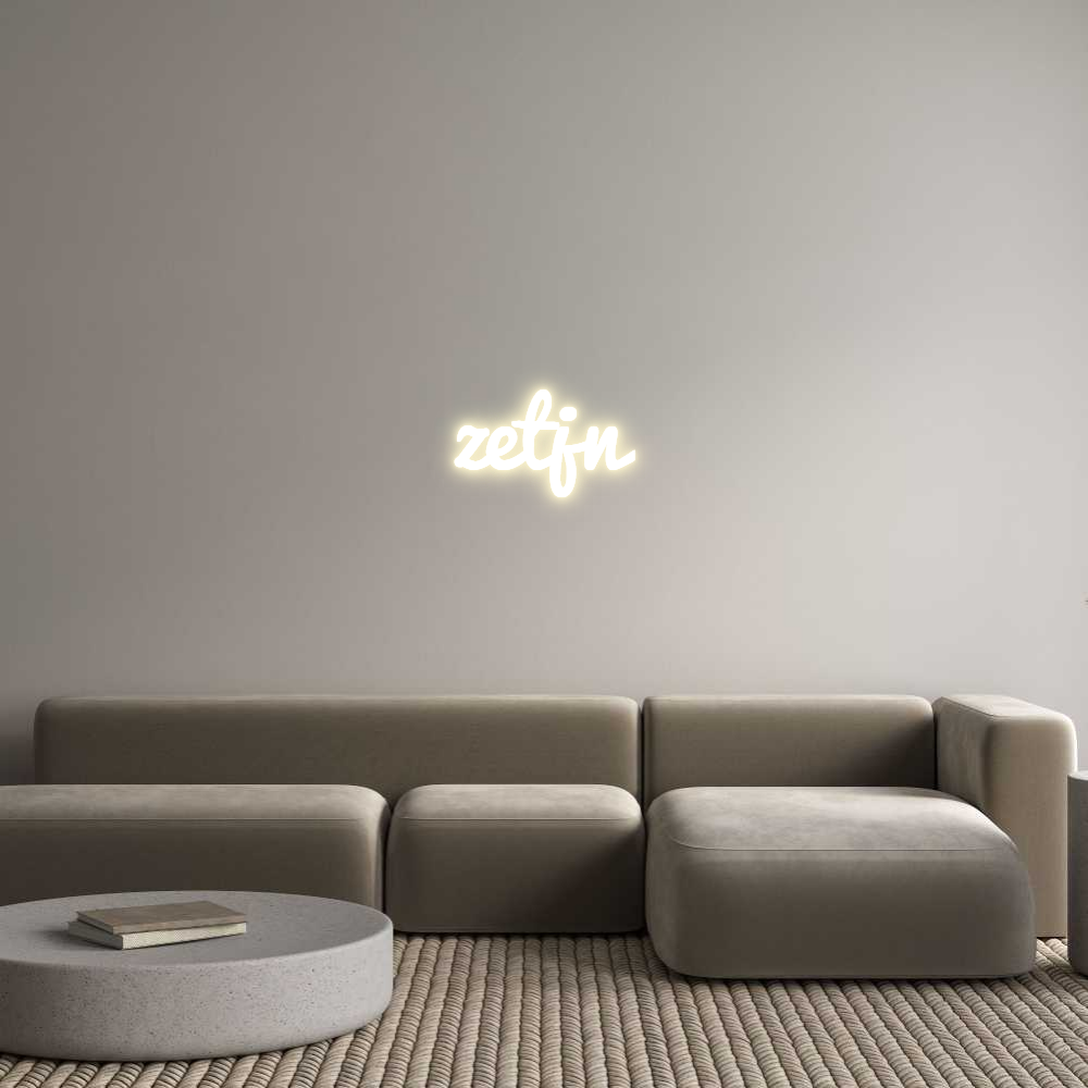 Custom LED Neon Sign: zetjn - Neonific