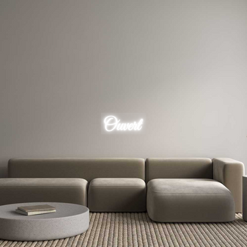 Enseigne LED néon personnalisée : Ouvert