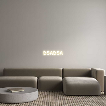 Custom LED Neon Sign: dsadsa