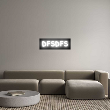 Custom Wedding LED Neon Sign: dfsdfs - Neonific