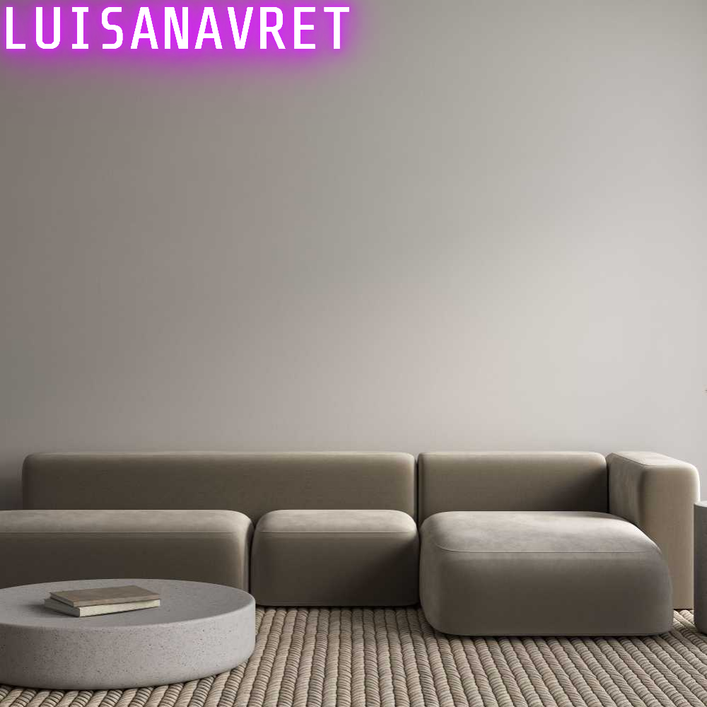 Custom LED Neon Sign: LUISANAVRET - Neonific