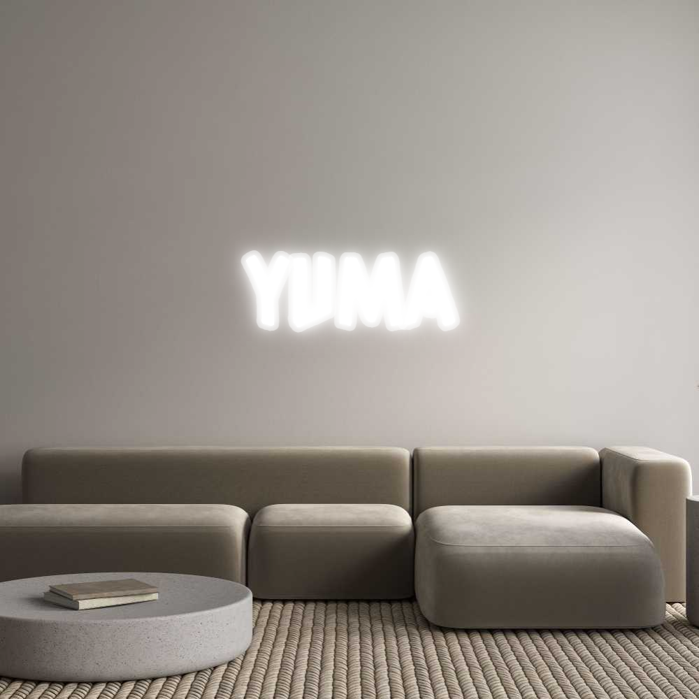 Custom LED Neon Sign: YUMA