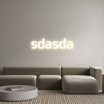 Custom LED Neon Sign: sdasda