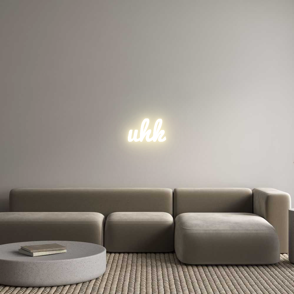 Custom LED Neon Sign: uhk - Neonific