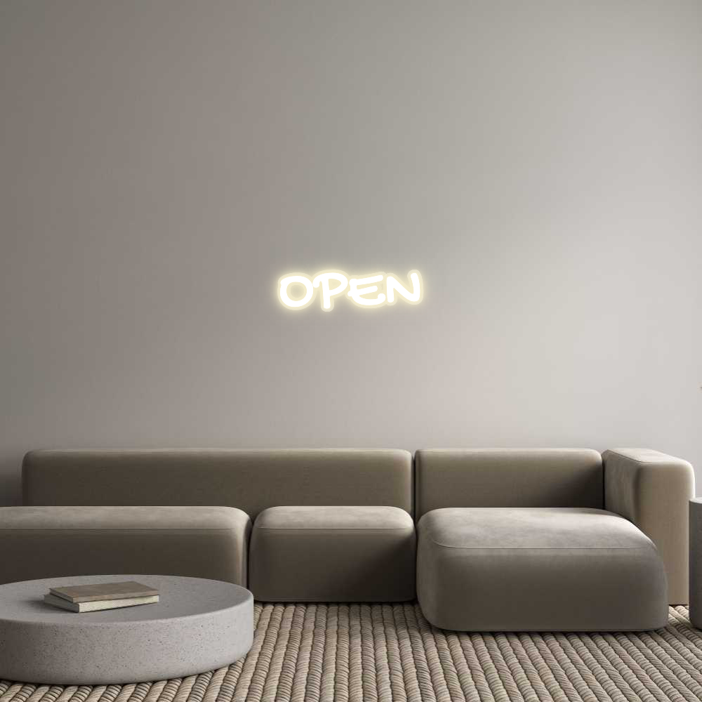Custom LED Neon Sign: OPEN - Neonific
