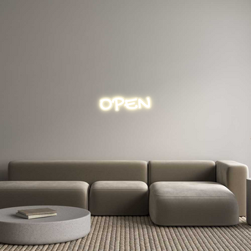 Custom LED Neon Sign: OPEN - Neonific