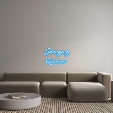 Custom LED Neon Sign: Swinging
Ric...