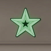 Infinity Mirror Star - Neonific - LED Neon Signs - 24" (61cm) - Green