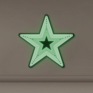 Infinity Mirror Star - Neonific