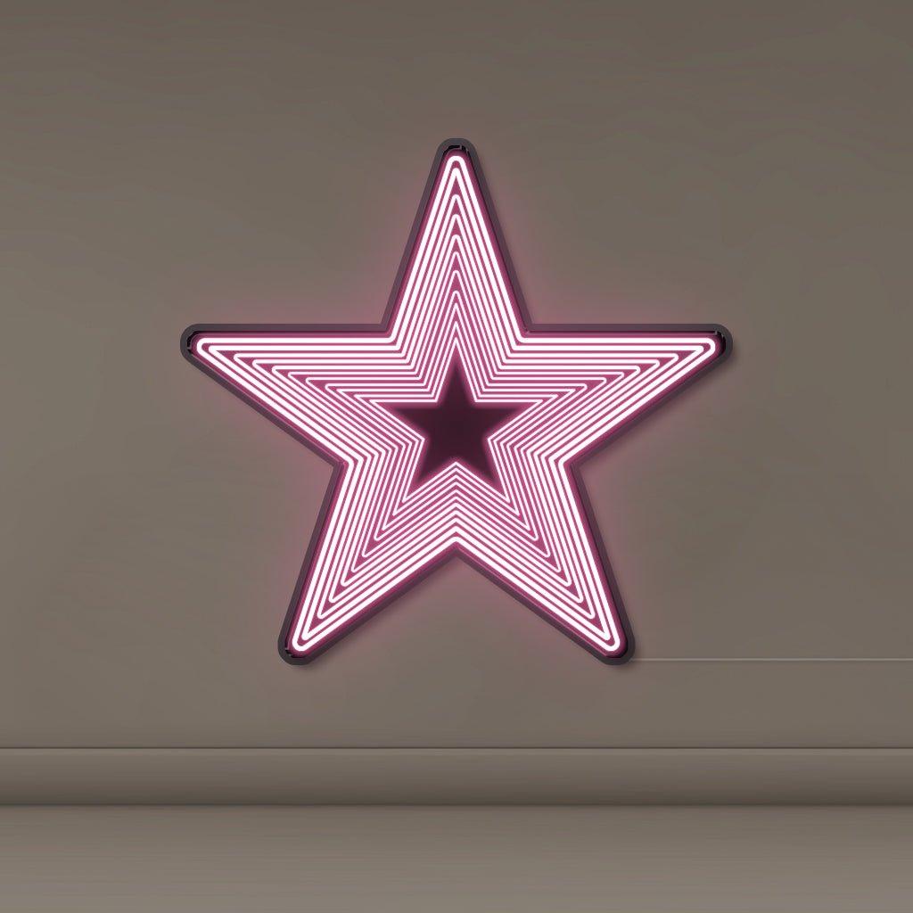 Infinity Mirror Star - Neonific