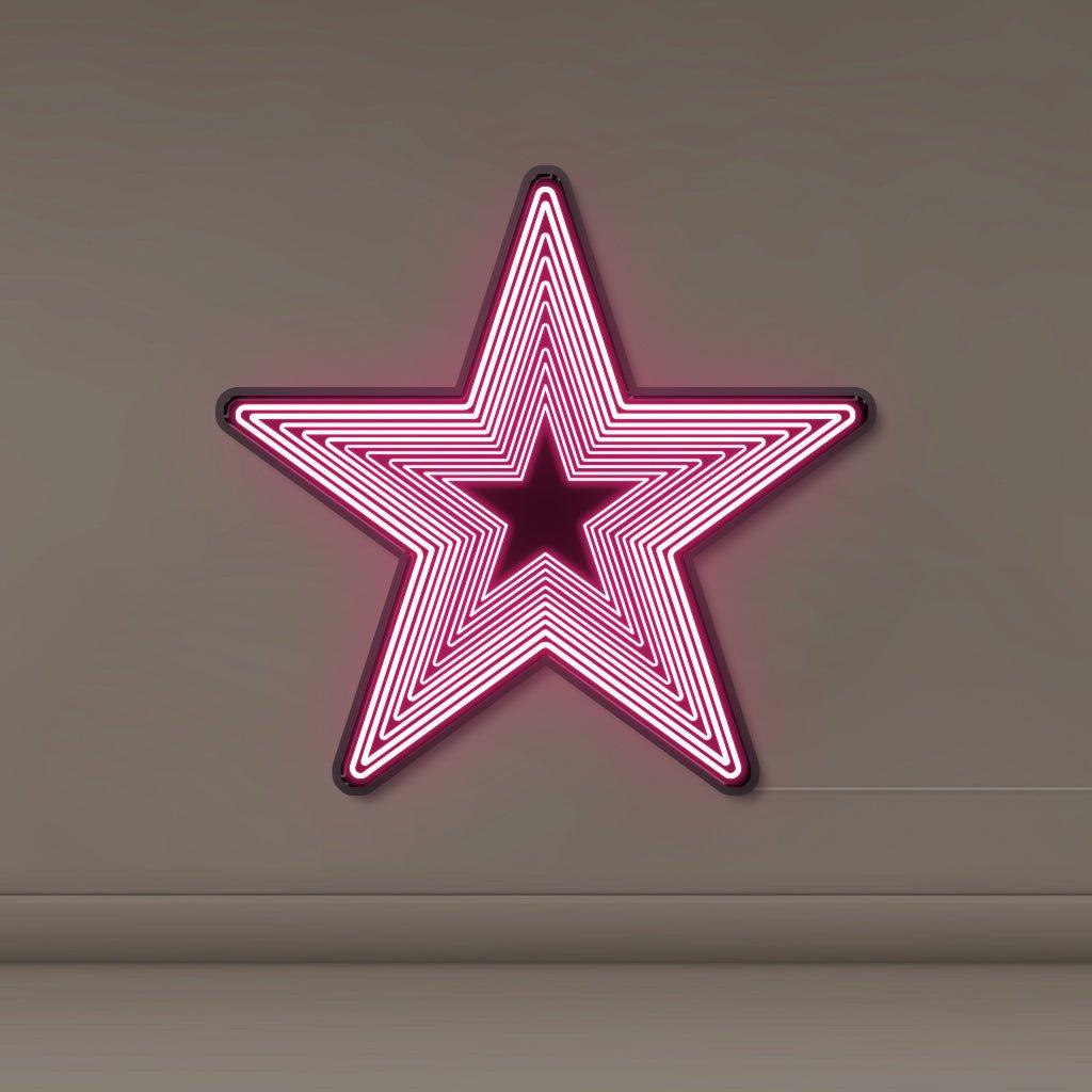 Infinity Mirror Star - Neonific