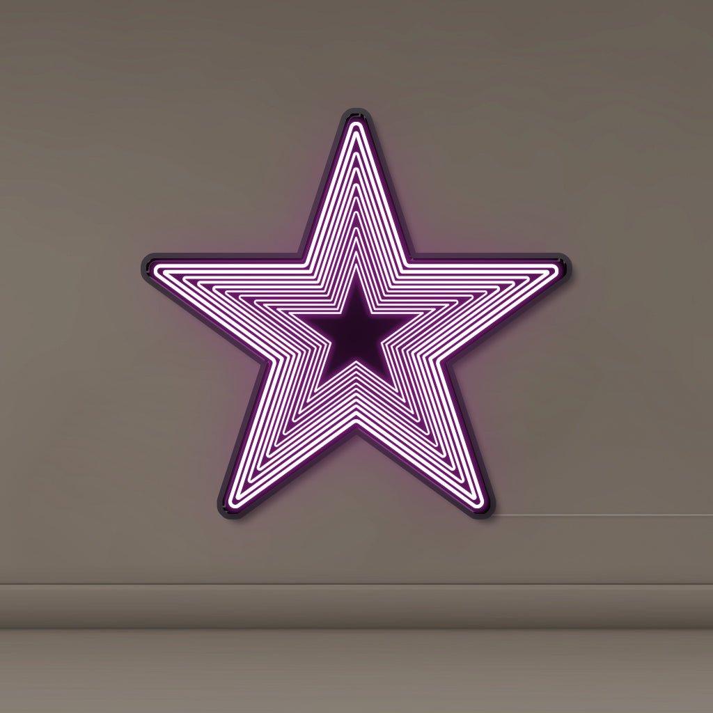 Infinity Mirror Star - Neonific