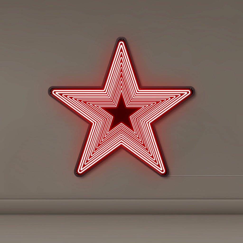 Infinity Mirror Star - Neonific
