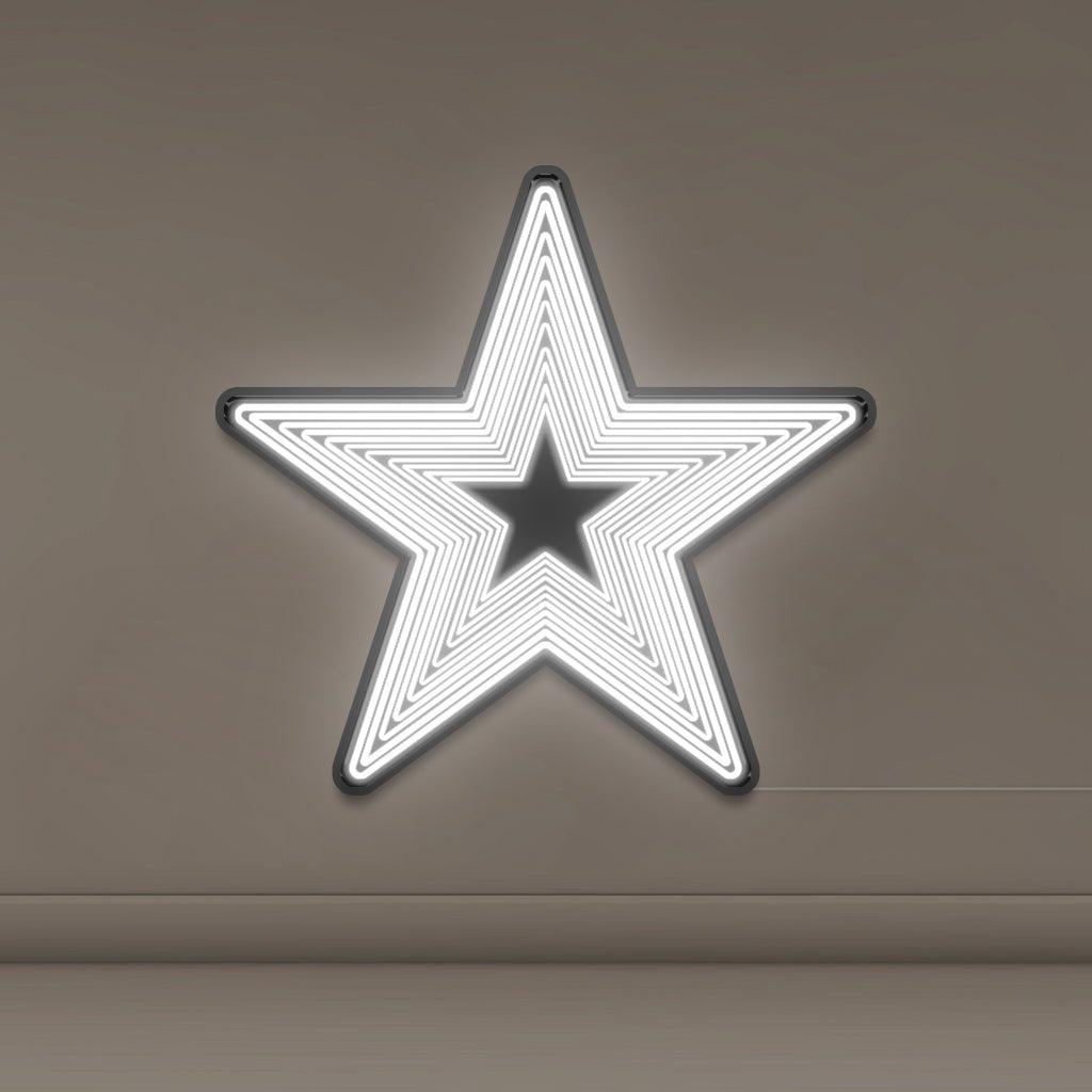 Infinity Mirror Star - Neonific