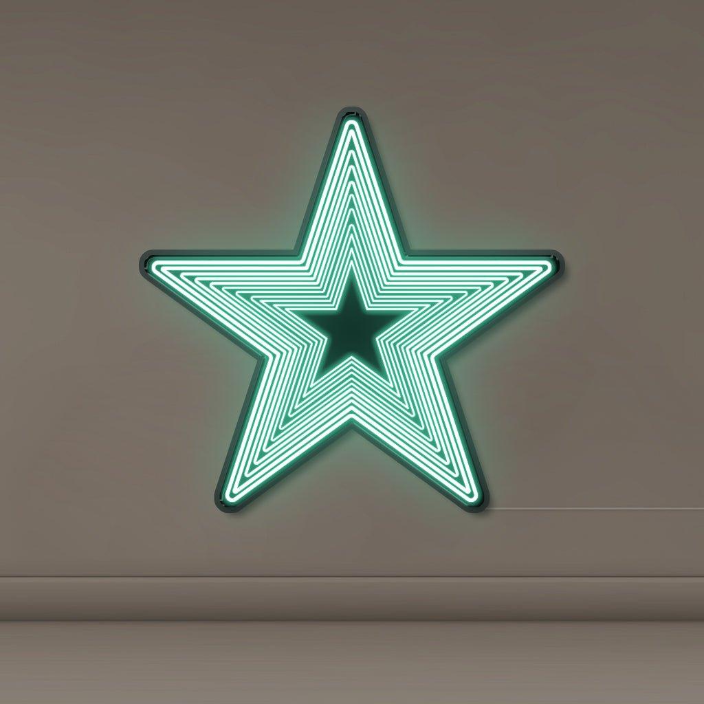 Infinity Mirror Star - Neonific
