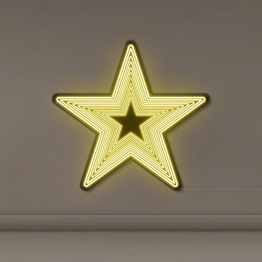 Infinity Mirror Star - Neonific