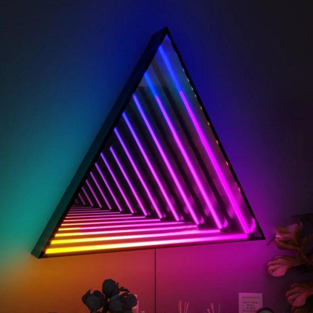Infinity Mirror Triangular - Neonific