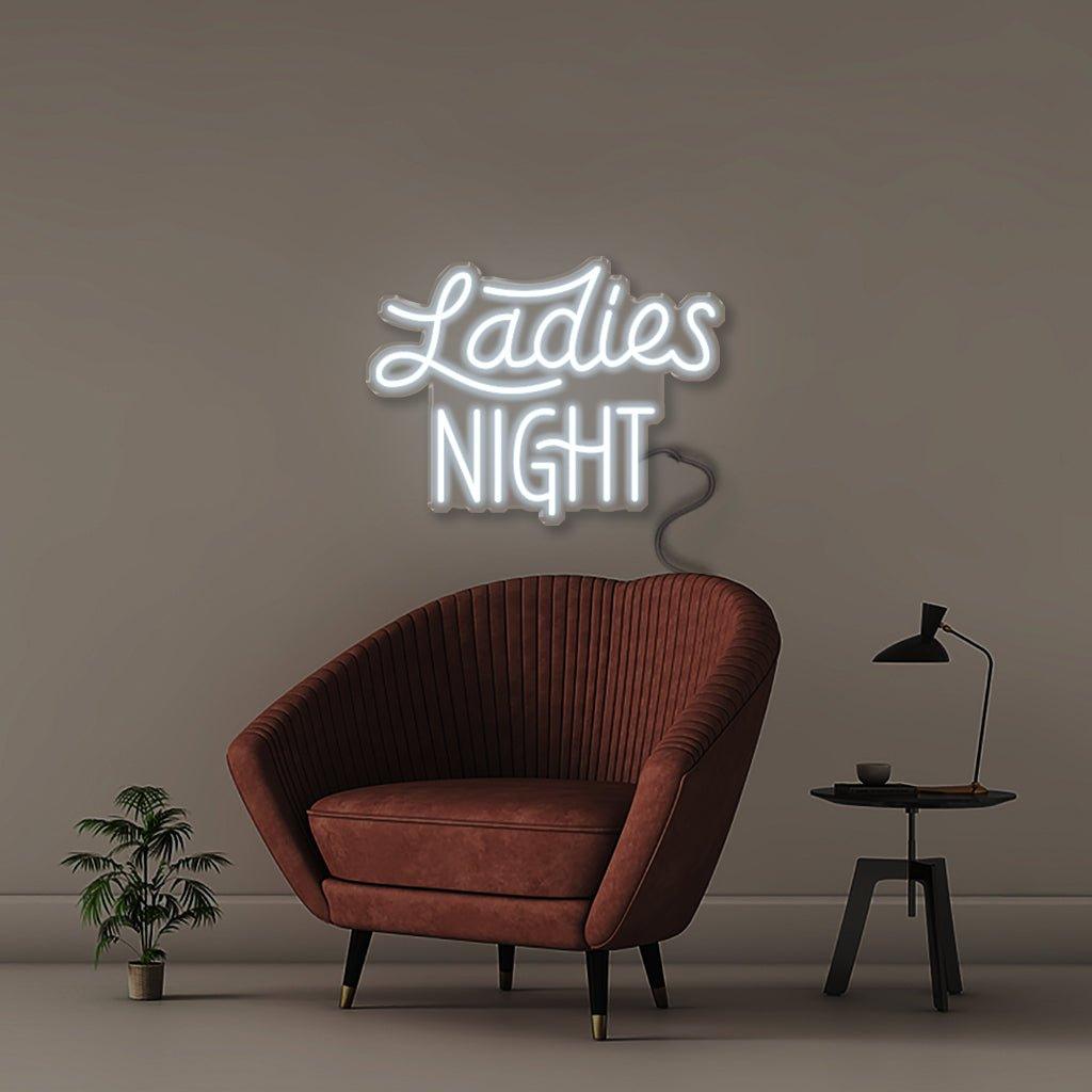 Ladies Night - Neonific - LED Neon Signs - 50 CM - Blue