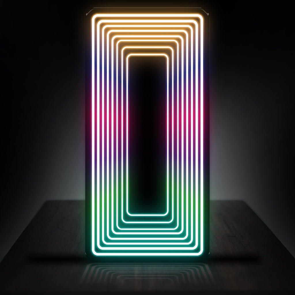 Large Infinity Mirror Full - Length - Neonific - LED Neon Signs - RGB Color Changing - Indoors