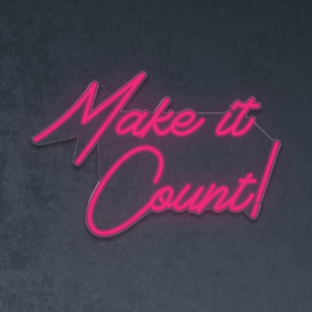 Make it count! - Neonific