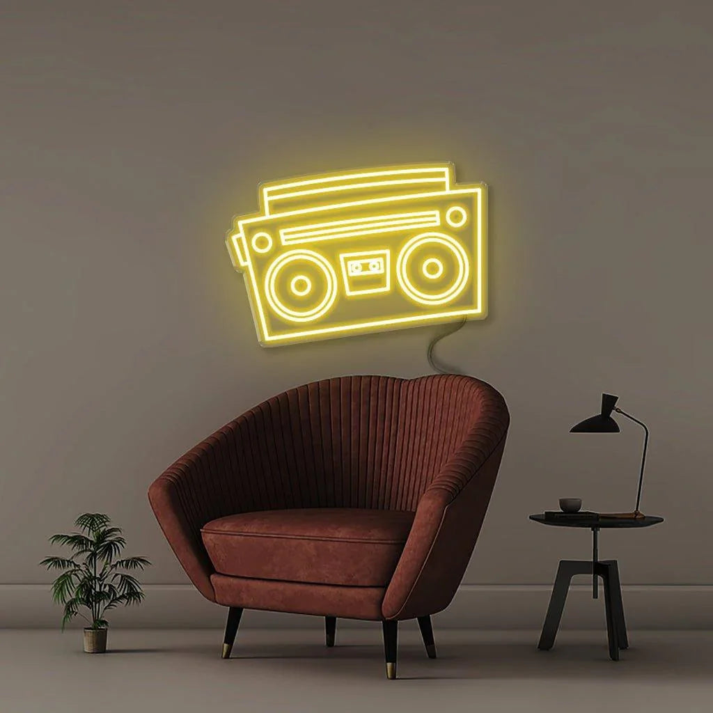 Neon Boom Box - Neonific