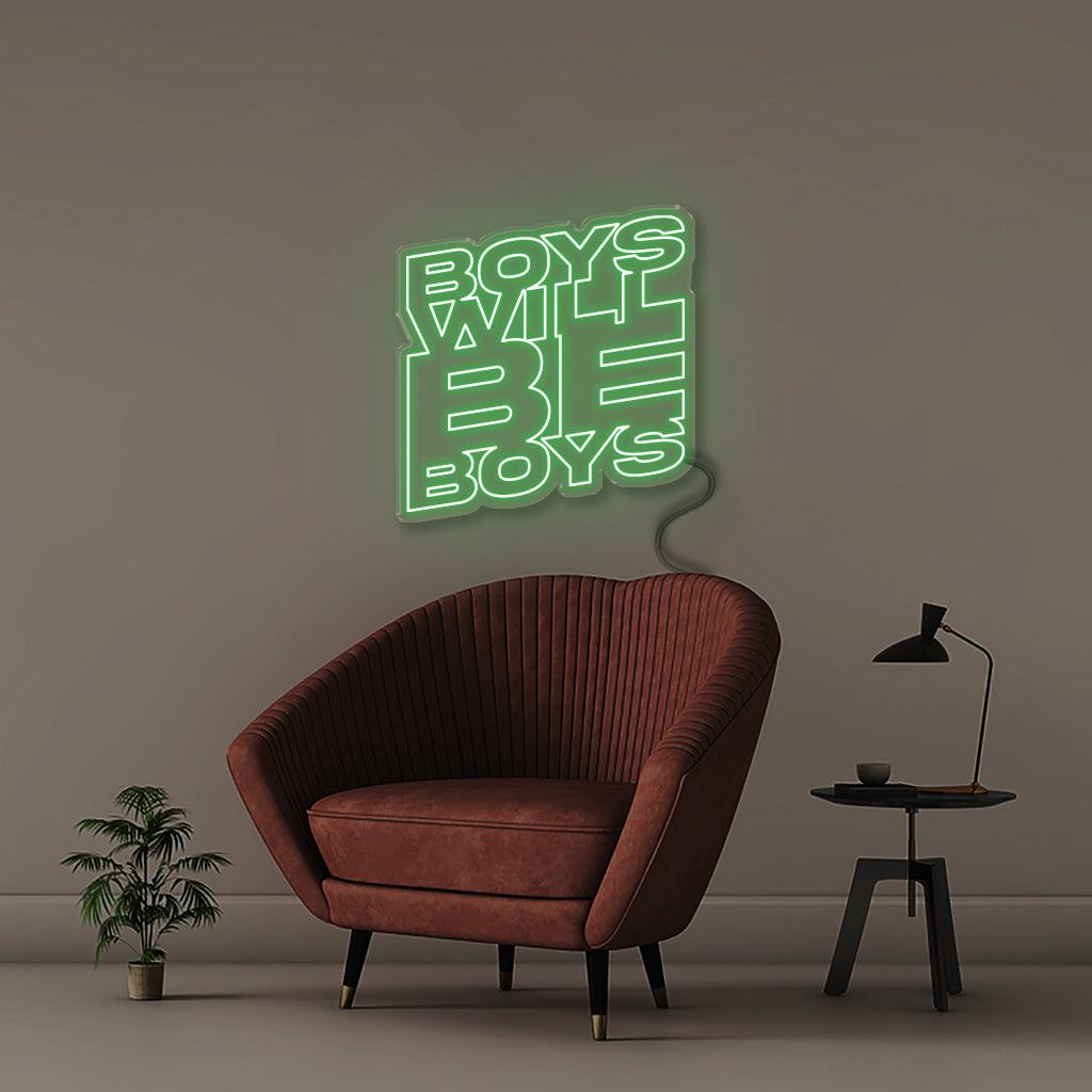Boys will be boys - Neonific