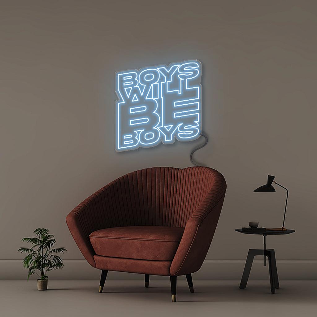Boys will be boys - Neonific