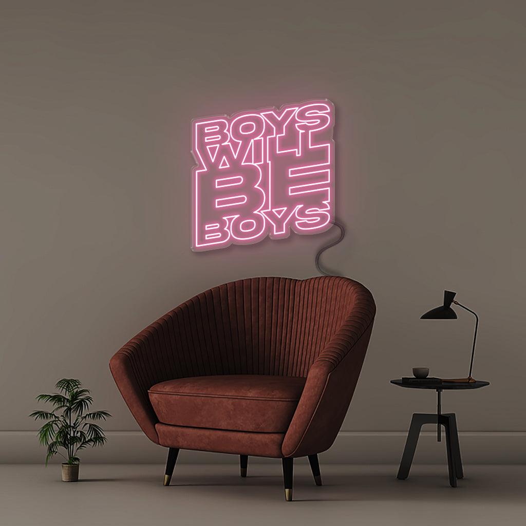 Boys will be boys - Neonific