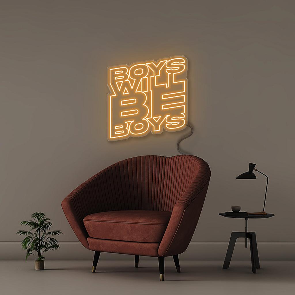 Boys will be boys - Neonific