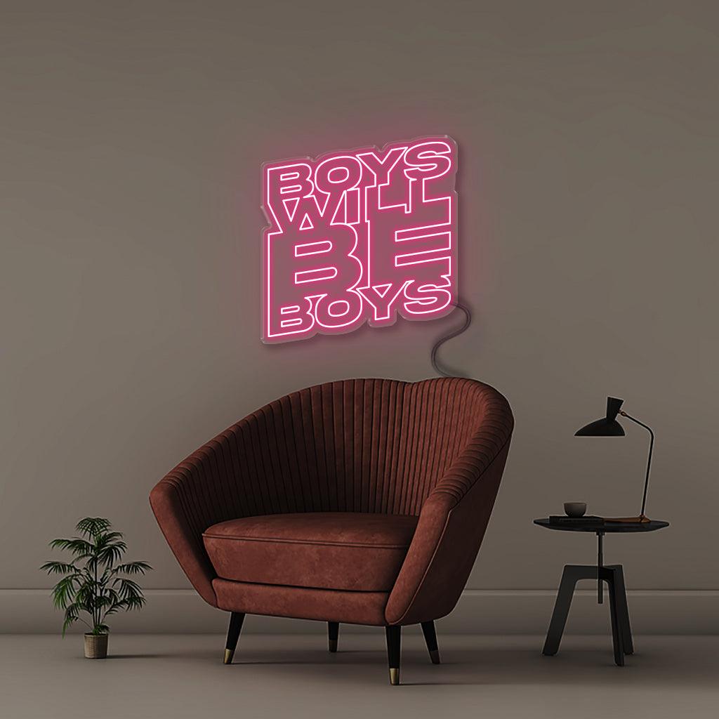 Boys will be boys - Neonific