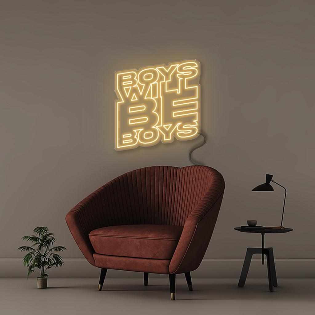 Boys will be boys - Neonific